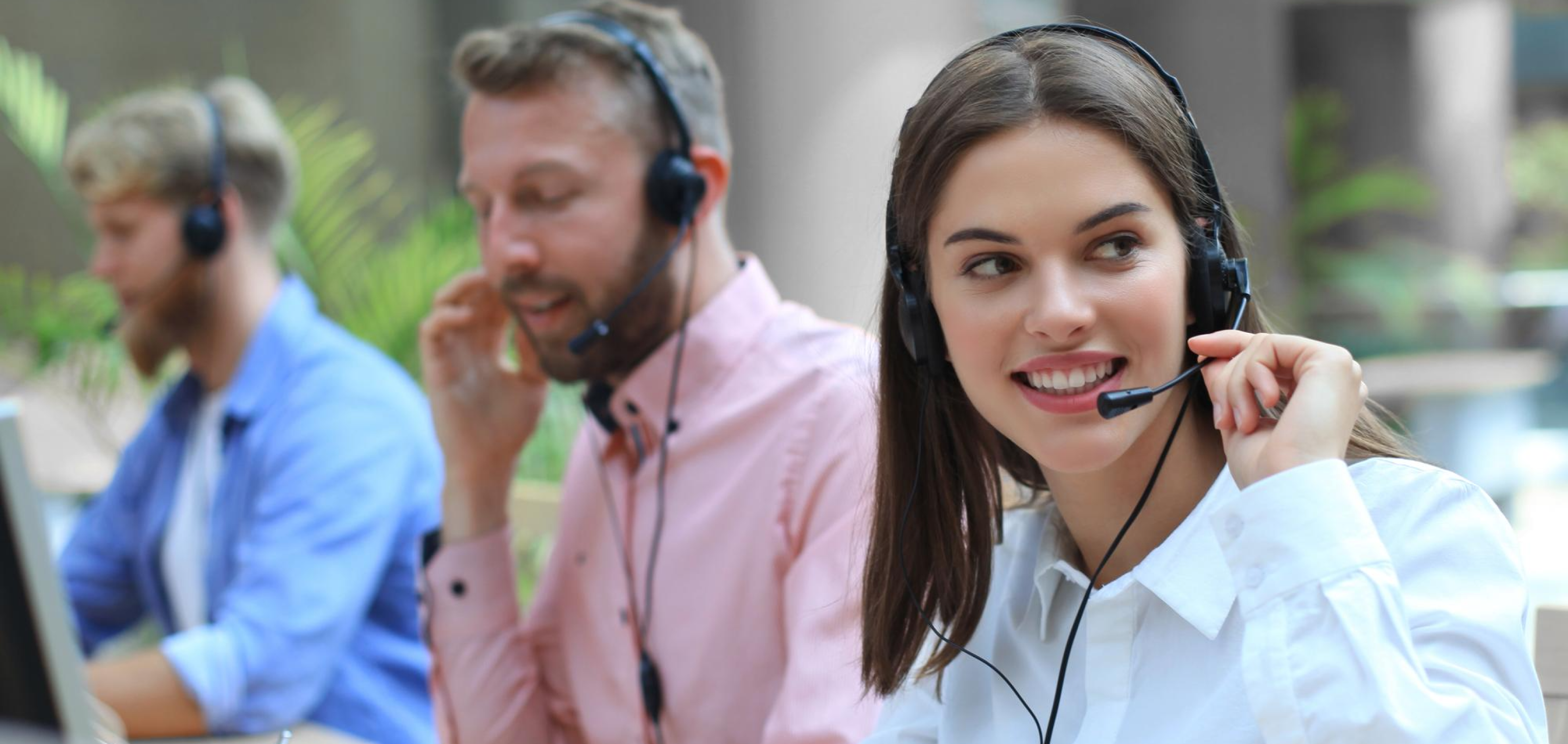 Customer support team ready for consultation
